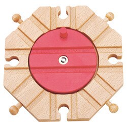 木製玩具 MOK-717 moku TRAIN（モクトレイン） ターンテーブル