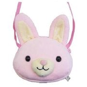 7206 スマイルパレード ぬいぐるみ フェイスポシェット ウサギ [キャラクターグッズ]
