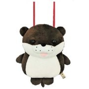 7283 リトルマリン ぬいぐるみ ポシェット カワウソ [キャラクターグッズ]
