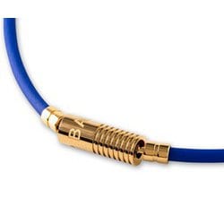 NEUTRAL 磁気ネックレス ヘッドチタン サマリウムコバルト磁石 BLUE×GOLD 52cm 管理医療機器 HLCN N-A-AG52