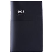 ジブン手帳Biz2022 マットカバータイプ マットブラック ニ-JB1D-22