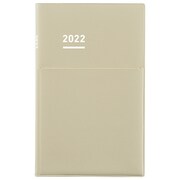 ジブン手帳Biz2022 マットカバータイプ ライトベージュ ニ-JB1LS-22
