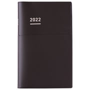 ジブン手帳Biz mini2022 マットカバータイプ マットブラック ニ-JBM1D-22