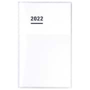 ジブン手帳mini2022 DIARY スタンダードカバータイプ ホワイト ニ-JCMD1W-22