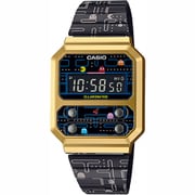 パックマン コラボレーションモデル CASIO スタンダードウォッチ 復刻モデル「A100シリーズ」 A100WEPC-1BJR