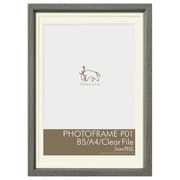 チュルル フォトフレームP01 B5/A4/CF GY FCHL-P01LGY