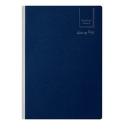 クルールフォンセ A4サイズ 無地 ノートタイプ 紺 NFCF-A4M100-NV