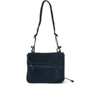 WATER PROOF SUEDE Sacoche Wallet 091753-10 BLACK [アウトドア サコッシュ]