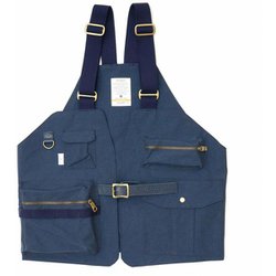 SHRINK NYLON CAMP VEST 011900-75 NAVY [アウトドア ベスト メンズ]