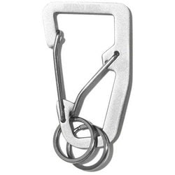 ダブルカラビナ DOUBLE CARABINER 201700-15 GRAY [アウトドア アクセサリーカラビナ]