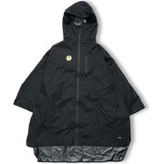 kiu UNBY別注PONCHO-BLACK UGS-WP001-10 [アウトドア ポンチョ]