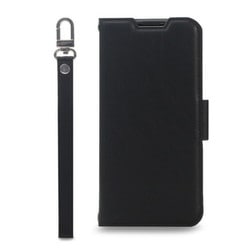 CR_R5ACSPLNS_BK [OPPO Reno5 A対応 手帳型スマホケース NU SMOOTH ブラック]