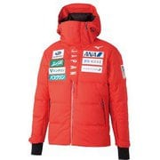 ブレスサーモSAJモデルダウンパーカ SAJ DOWN PARKA Z2ME1301 62 ファイアリーレッド Lサイズ [スキーウェア ジャケット ユニセックス]