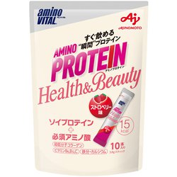 アミノバイタル アミノプロティン Health&Beauty ストロベリー味 10本