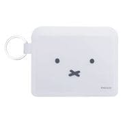 miffy FLAPPO（フラッポ） クリアポーチ フェイス/ホワイト [キャラクターグッズ]