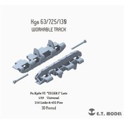 P35-003 1/35 ディティールアップパーツ WW.II ドイツタイガーI型 後/最終期型可動履帯 （3D） [プラモデル用パーツ]