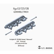 P35-005 1/35 ディティールアップパーツ WW.II ドイツタイガーI型 極初期型ミラータイプ （3D） [プラモデル用パーツ]