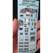 KW3D1321023 1/32 ディテールアップ 3Dデカール WW.II B-17F フライングフォートレス フルコクピット・インテリア [プラモデル用品]