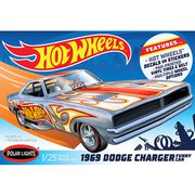 POL988 1/25 カーモデルシリーズ 1969 ダッジ・チャージャー ファニーカー ホットウィール [組立式プラスチックモデル]