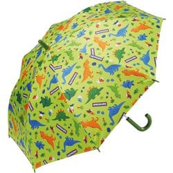 子供用傘 晴雨兼用 ディノサウル 50cm 手開き式 UVカット率99％以上 遮光率99％以上 遮熱効果 UPF50＋ UBSR2