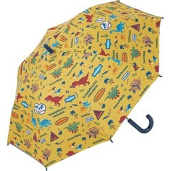 子供用傘 晴雨兼用 ディノサウルジュラ 50cm 手開き式 UVカット率99％以上 遮光率99％以上 遮熱効果 UPF50＋ UBSR2
