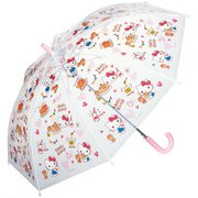 UBV3 [キティ おやつタイム 子供用ビニール傘 55cm]