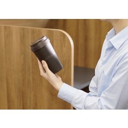 SUS coffee tumbler 350ml （ブラウン） IGS-001-03