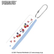 キャラクターグッズ PEANUTS 折りたたみブラシ&コーム スヌーピー チェリー