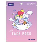 LINE FRIENDS BT21 FACE PACK おやすみ [キャラクターグッズ]