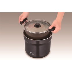 サーモス真空保温調理器シャトルシェフ KBJ-4501 クールグレー Amazon｜サーモス 真空保温調理器 シャトルシェフ 4.3L 【4~6人