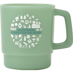 あつまれ どうぶつの森 スタッキングマグ グリーン [キャラクターグッズ]