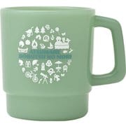 あつまれ どうぶつの森 スタッキングマグ グリーン [キャラクターグッズ]