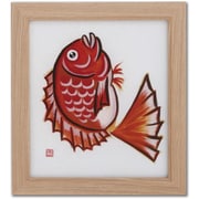色紙額 春野 8×9 ナチュラル