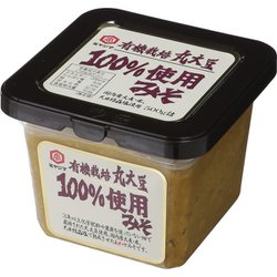 有機栽培丸大豆 100％使用みそ 500g