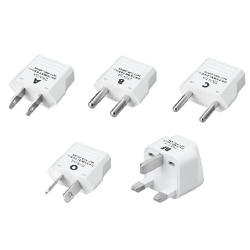 KPS5 [海外用電源プラグ5セット]