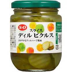 S=O スライス ディルピクルス 230g