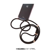 IPSE2C-CB [iPhone SE（第2世代） 4.7インチ用 ストラップ付ケース Chic Black]