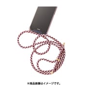 IPSE2C-RP [iPhone SE（第2世代） 4.7インチ用 ストラップ付ケース Rose Purple]