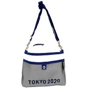 8OL004 [東京2020 オリンピック エンブレム 巾着型バッグ ネイビー]