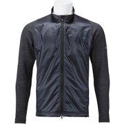 21FW TWMO2152BK-M [ゴルフウェア メンズ ハイブリッドジャケット Mサイズ ブラック]