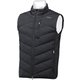 21FW TWMV2145BK-L [ゴルフウェア メンズ ナイロンストレッチ インサレーションベスト Lサイズ ブラック]