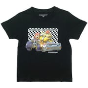マリオカート KIDS Ｔシャツ マリオVSクッパ ブラック 130cm [キャラクターグッズ]