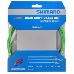 シマノ 箱50m シフターアウトケーブル  OT-SP41 緑 SIS-SP41 ヨドバシ.com - シマノ SHIMANO OT-SP41 ROAD ポリマー
