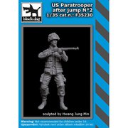 HAUF35230 1/35 ミリタリーフィギュア 米軍 落下傘兵 降下後 No.2 [組立式プラスチックモデル]