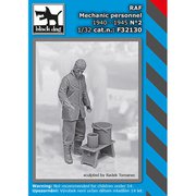HAUF32130 1/32 ミリタリーフィギュア イギリス空軍 整備兵 1940～45年 No.2 [組立式プラスチックモデル]