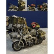 DD35188 1/35 ディティールアップパーツ WW.II ドイツ ツェンダップKS750用 冬季装備車載セット [プラモデル用パーツ]