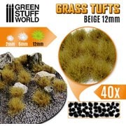 GSWD-1348 草むらシリーズ 粘着剤付 長さ12mm ベージュ [ジオラマ素材]