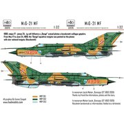 HAD32079 1/32 エアクラフト用デカール MiG-21MF ハンガリー空軍 #9309 [プラモデル用品]