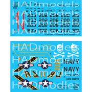 HAD32080 1/32 エアクラフト用デカール F-14A ジョリーロジャース：ファイナル カウントダウン [プラモデル用品]