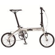 折りたたみ自転車 14インチ シングルギア シルバー RN PL6 SV 持ち運びセット